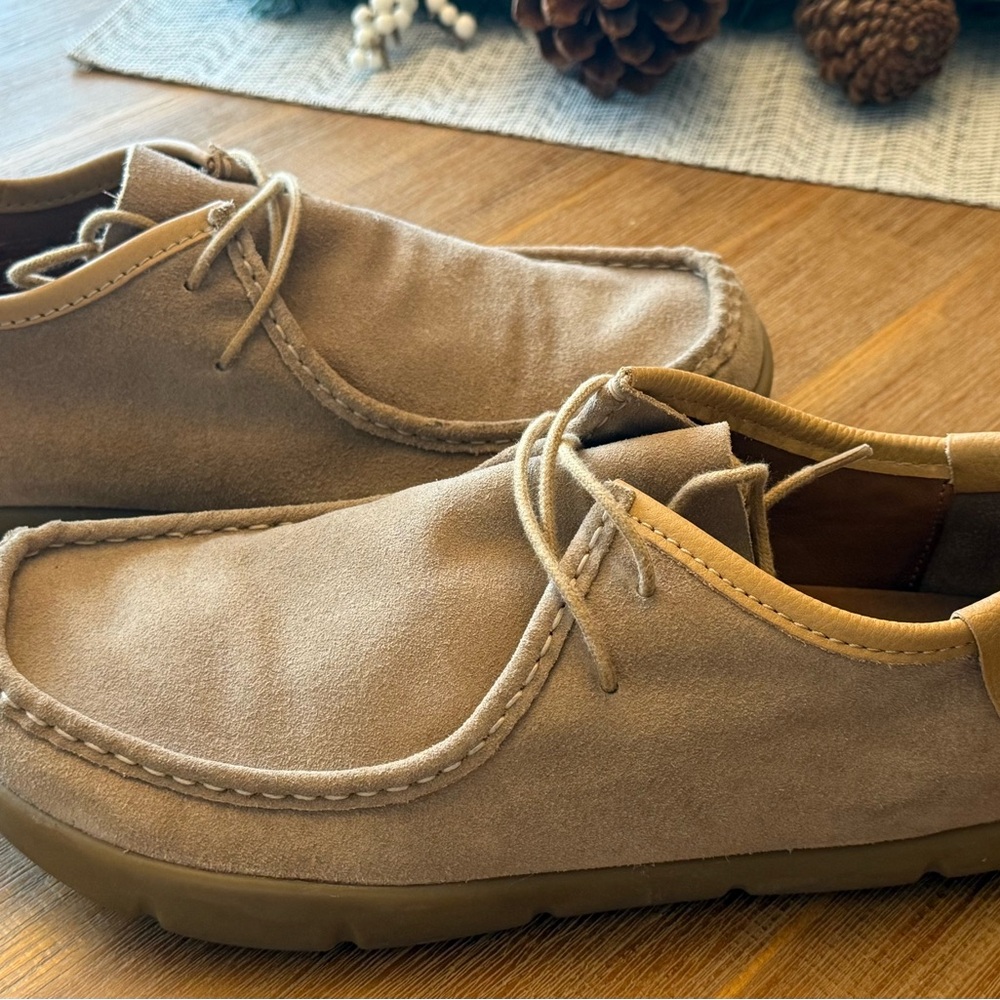 KALSO Earth Shoe Darby Mens Negative Heel in Natural Size 12 Like New Worn 1x - Picture 8 of 10